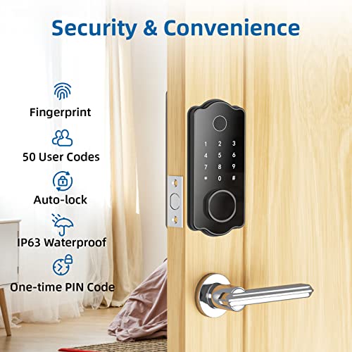 Pioneer Works 5-in-1 Smart Door Lock