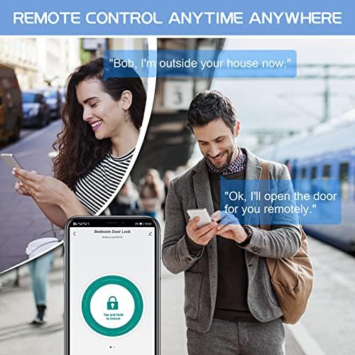Remote Fingerprint Door Lock with Alexa Tuya app control
