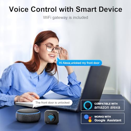 UYF WiFi Smart Door Lock Set