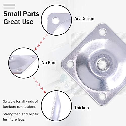 Quick-Fix Sofa Leg Mounting Plate