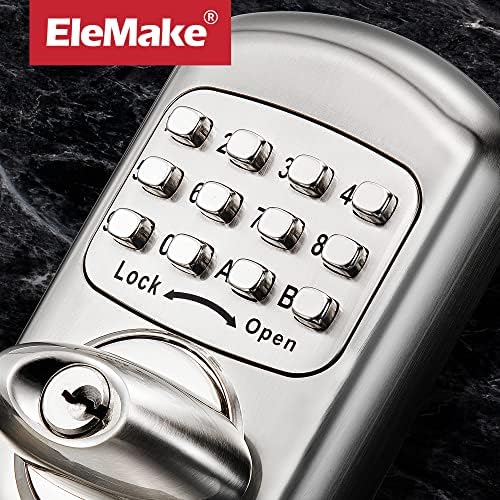 Keyless Entry Door Lock with Keypad Deadbolt