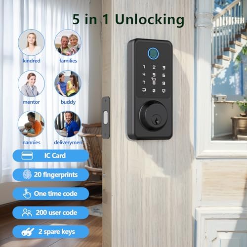 SecuslyKeyless Entry Door Lock Set