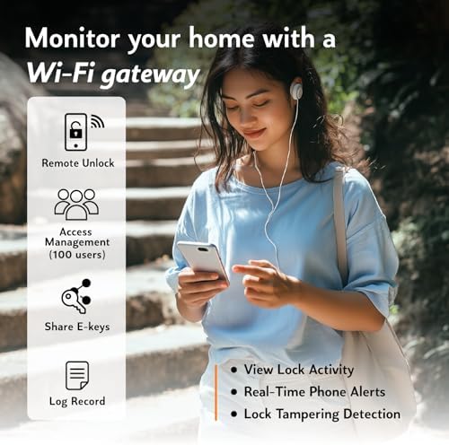 Lio Home Smart Deadbolt Lock with WiFi Keypad
