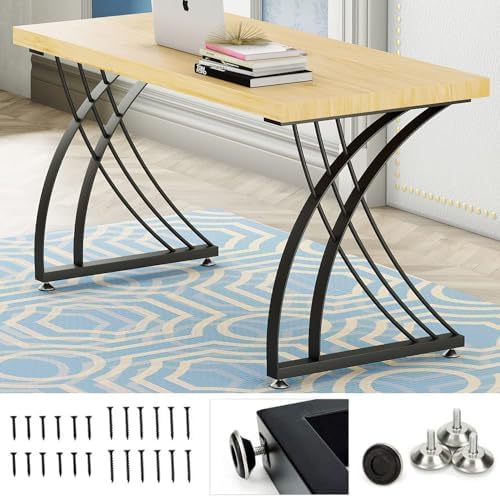Curved Metal Desk Legs