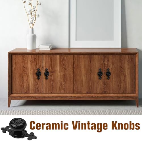 5-Piece Retro Knobs Set for Cabinets