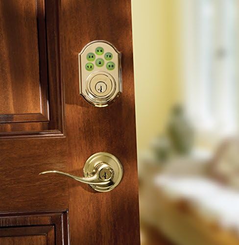 Kwikset Polished Brass Traditional Deadbolt
