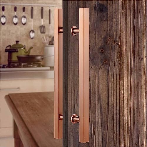 Sliding Barn Door Handle Modern Stainless Steel Door Pull Pink