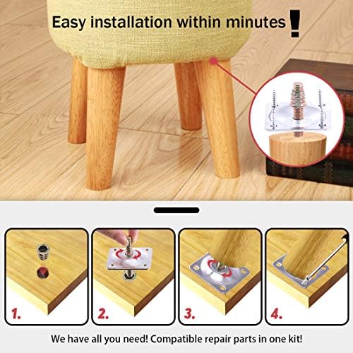 Quick-Fix Sofa Leg Mounting Plate