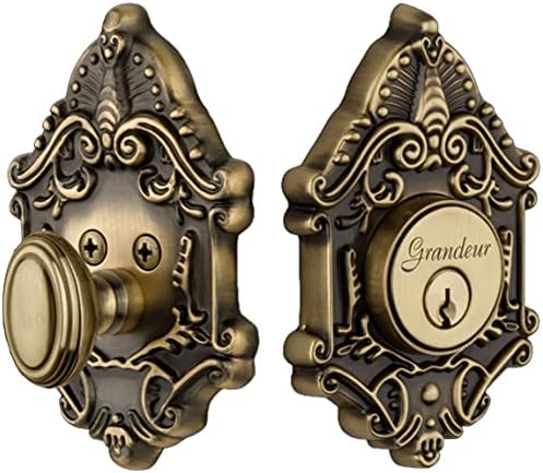 Grandeur Victorian Single-Cylinder Deadbolt