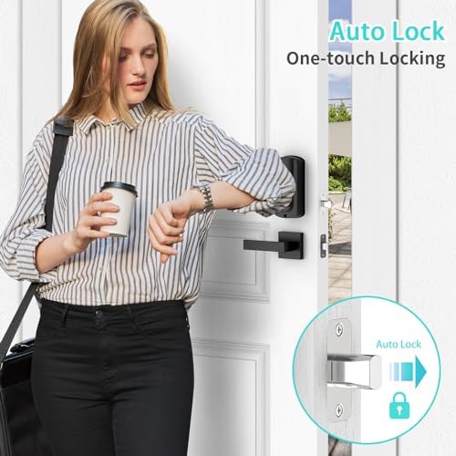 Smart Door Lock Set with Keyless Entry