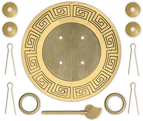 Tibetan Brass Cabinet Face Plate Set - Perfect for Your Design Needs