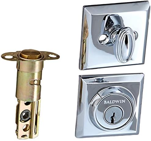 Baldwin Reserve Deadbolt in Bright Chrome