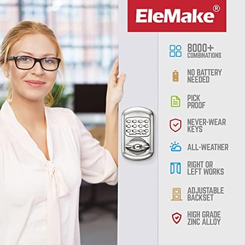 Keyless Entry Door Lock with Keypad Deadbolt