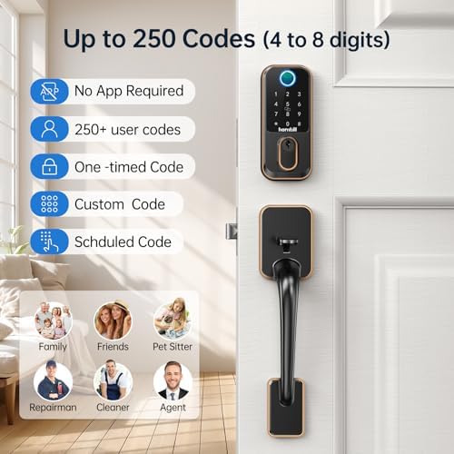 Hornbill Smart Door Lock with Handle