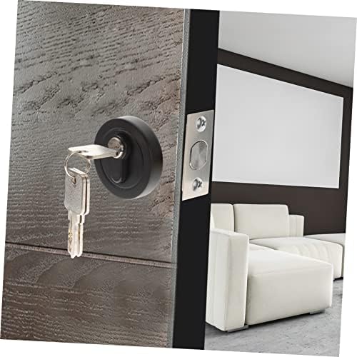 EXHUMKY Concealed Zinc Alloy Deadbolt Lock Matte Finish Secure Entry Door