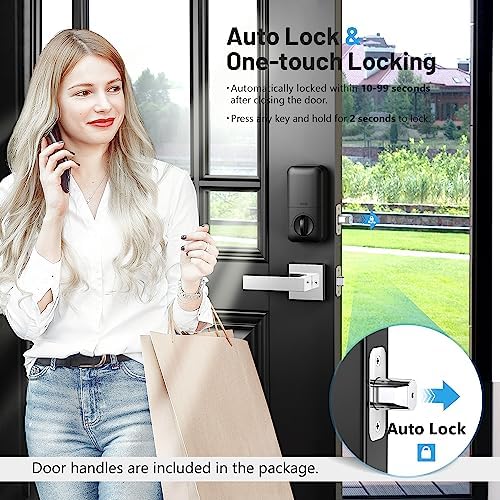 Zowill Fingerprint Door Lock Secure and Durable Front Door Lock System