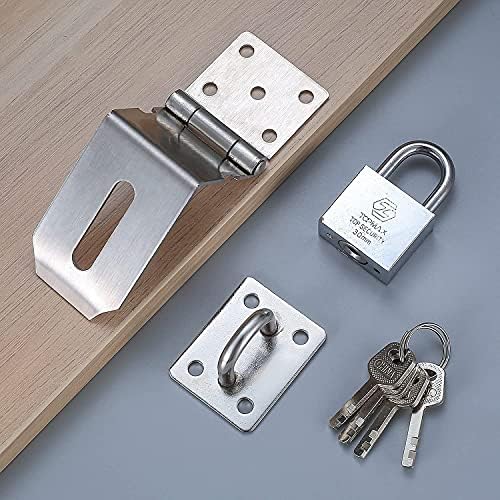 Explore Security with MGAYTYOAGs Heavy-Duty Door Hasp