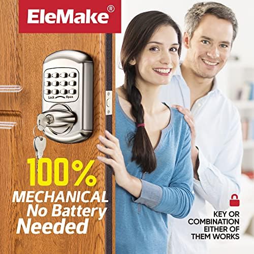 Keyless Entry Door Lock with Keypad Deadbolt
