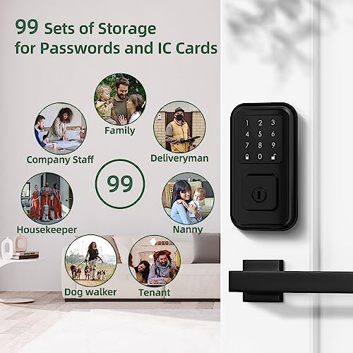 Keyless Door Lock with TOUCHSCREEN