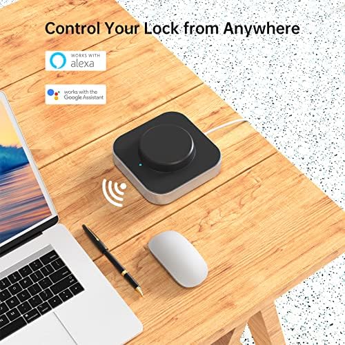 Smart Door Lock with WiFi Bridge and Alexa Compatibility