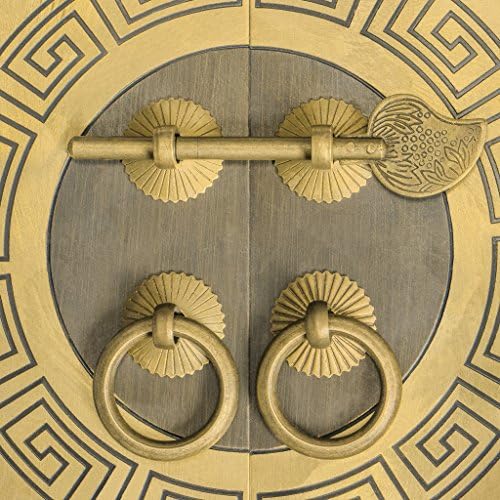 Tibetan Brass Cabinet Face Plate Set - Perfect for Your Design Needs